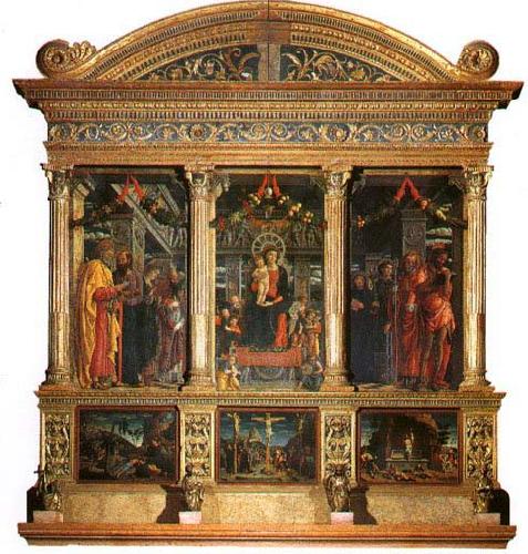 Andrea Mantegna San Zeno Altarpiece, Sweden oil painting art